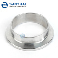 DIN 3A ISO Sanitary 304 316 Stainless Steel Weld Pipe Tri Clamp Ferrule Weld Ferrule